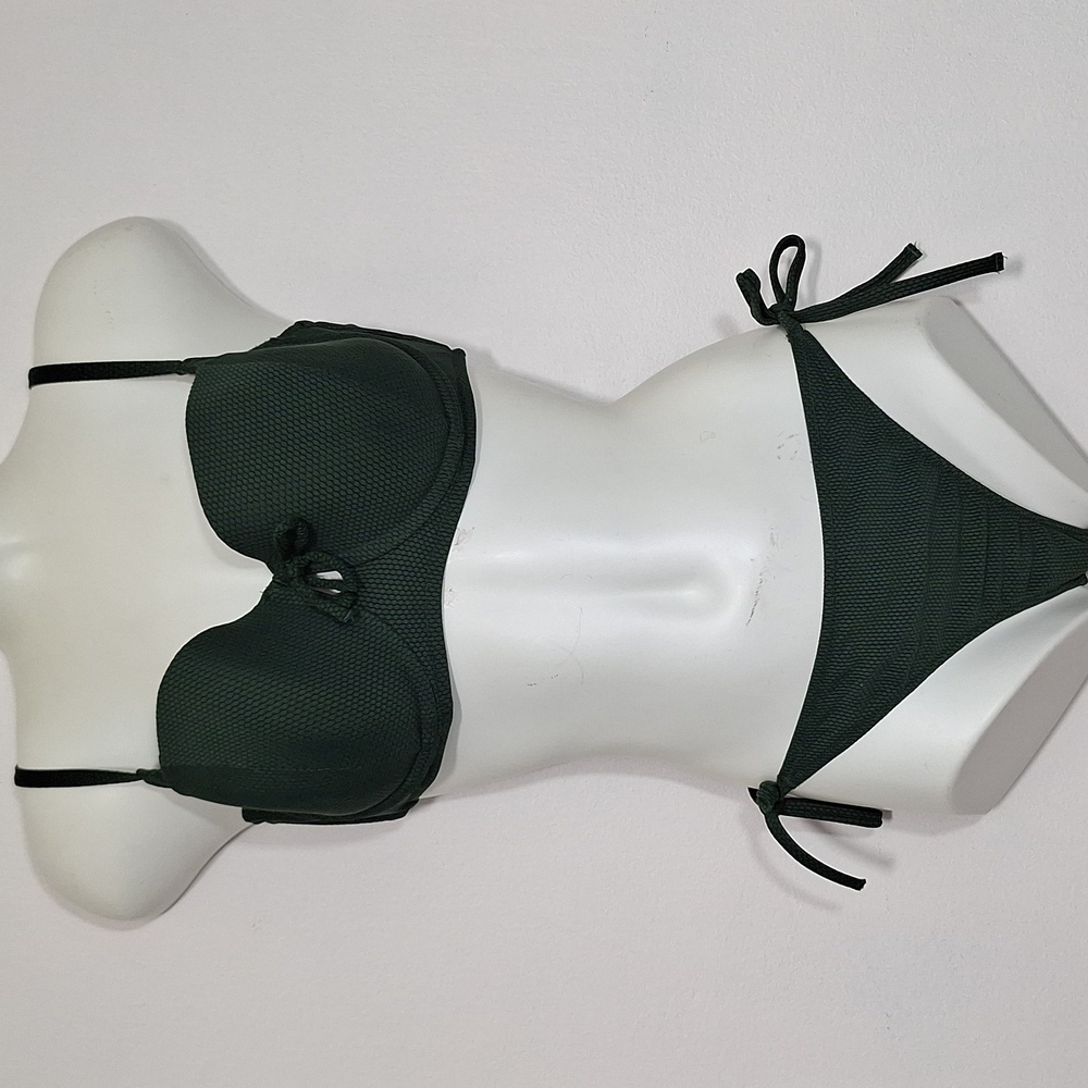 Shade & Shore Green Bikini Swim
